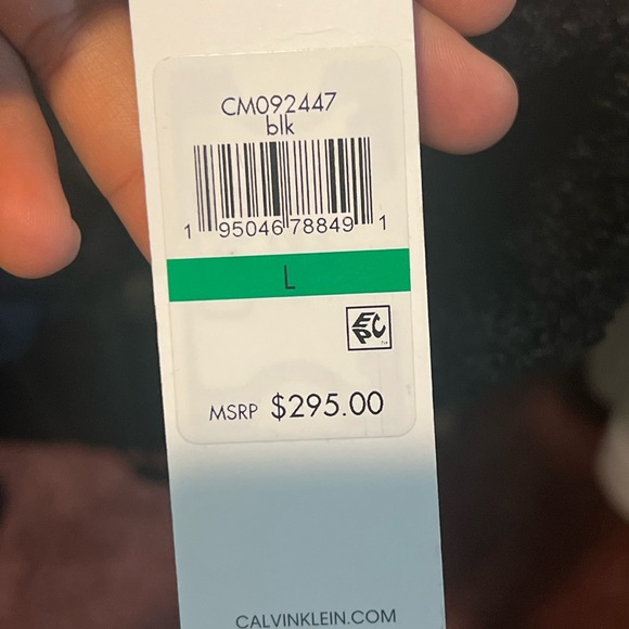 Calvin Klein Men's Classic Faux Shearling B-3 Bomber Jacket - Picture 6 of 6